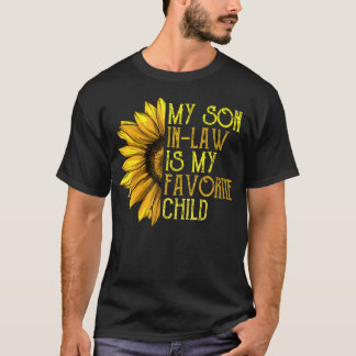 T-shirt Mon Gendre Est Mon Enfant Préféré Drôle De Famille