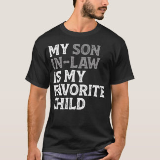 T-shirt Mon gendre est mon enfant préféré Maman Papa drôle