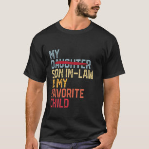 T-shirt Mon gendre est mon enfant préféré Rétro - Remplace
