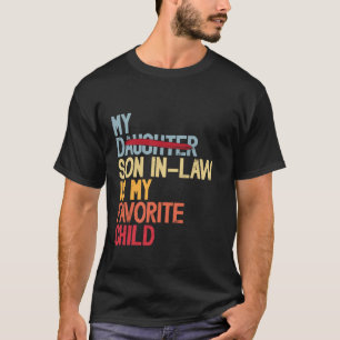 T-shirt Mon gendre est mon enfant préféré Retro - Remplace