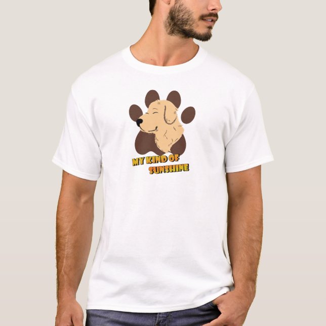 T-shirt Mon genre de soleil (Devant)
