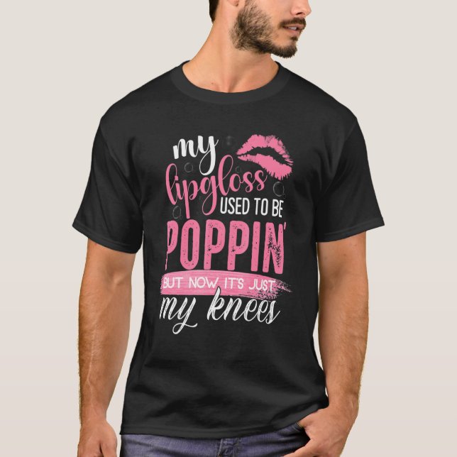 T-shirt Mon Gloss Lip Était Poppin 1 (Devant)