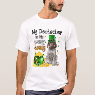T-shirt Mon Grand Danois Est Mon Chance Chauffant Mignonne