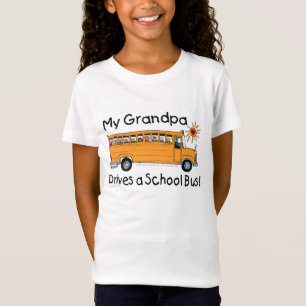T-Shirt Mon grand-papa conduit un autobus