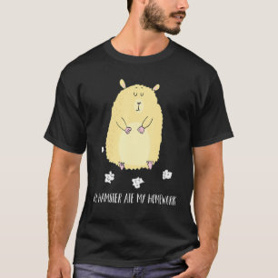 T-shirt Mon Hamster A Mangé Ma Maison - Hamster