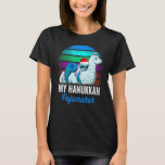 T-shirt Mon Hanoukka Pajamakah Chanukah Pajamas Sloth Meno<br><div class="desc">Mon Hanoukka Pajamakah Chanukah Pajamas Sloth Menorah</div>