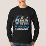 T-shirt Mon Hanoukka Pajamakah Gnomes Channukah Jewish Gno<br><div class="desc">Mon Hanoukka Pajamakah Gnomes Channukah Gnomies Juifs Dons</div>
