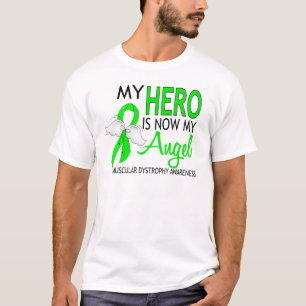 T-shirt Mon héros est ma dystrophie musculaire d'ange