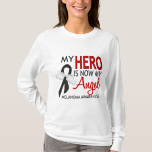 T-shirt Mon héros est mon mélanome d'ange