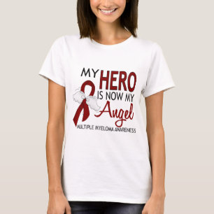 T-shirt Mon héros est mon myélome multiple d'ange