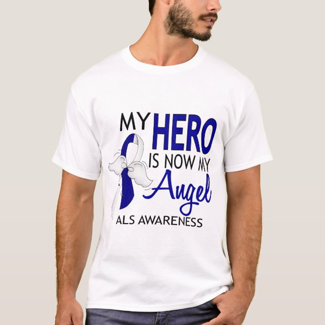 T-shirt Mon héros est mon SAL d'ange (Devant)