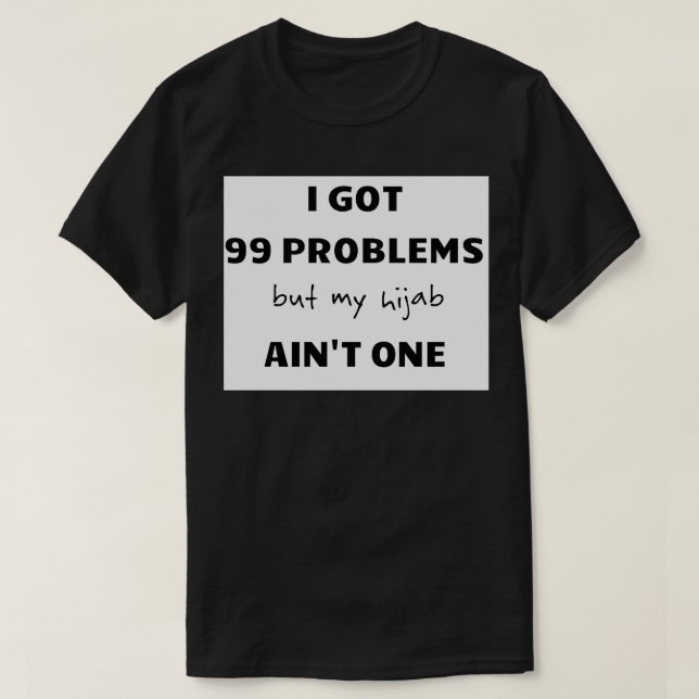 T-shirt Mon hijab (Design devant)
