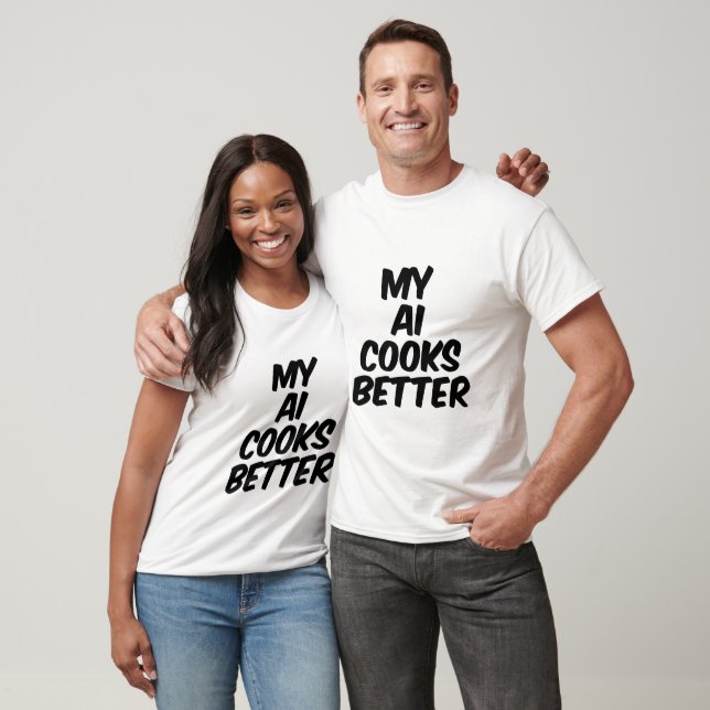 T-shirt Mon IA cuisine mieux (Unisexe)