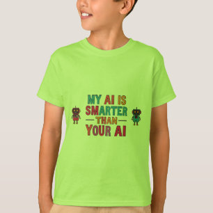 T-shirt mon ia est plus intelligente