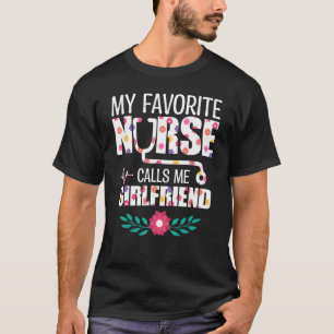 T-shirt Mon Infirmière Préférée M'Appelle Fille Fier Infir