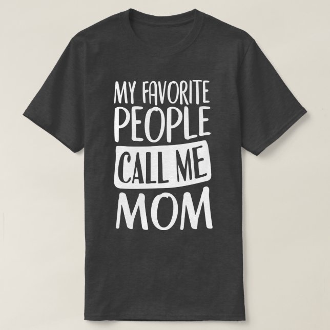 T-shirt mon infirmière préférée m'appelle maman (Design devant)