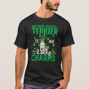 T-shirt Mon Jack Russell Terrier Est Mon Lucky Charms St P
