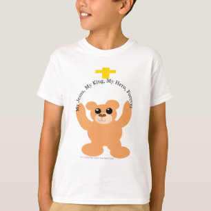 T-shirt Mon Jésus, mon roi, mon héros soutiennent pour