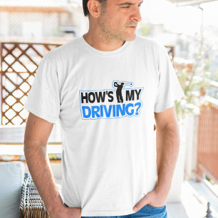 T-shirt Mon jeu de golf en conduite