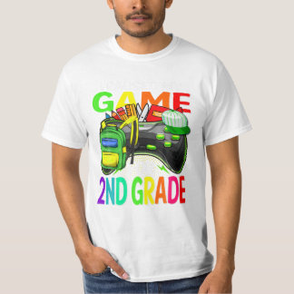 T-shirt Mon jeu pour le jeu de 2e année