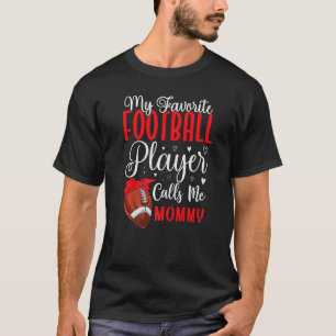 T-shirt Mon joueur de football préféré m'appelle Maman Ché
