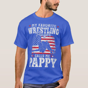 T-shirt Mon Joueur De Lutte Préféré M'Appelle Pappy Père