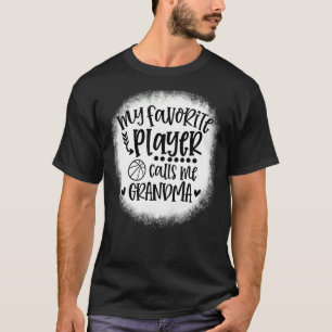 T-shirt Mon Joueur Favori M'Appelle Grandma Basketball Gam