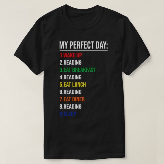 T-shirt Mon jour parfait (Design devant)