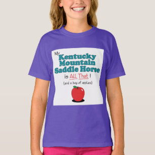 T-shirt Mon Kentucky Mountain Saddle Horse est tout ça !