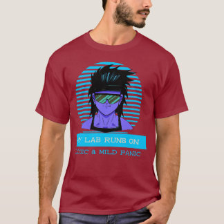 T-shirt Mon laboratoire fonctionne sur la logique et une l