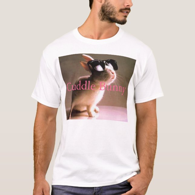 T-shirt Mon lapin de caresse (Devant)
