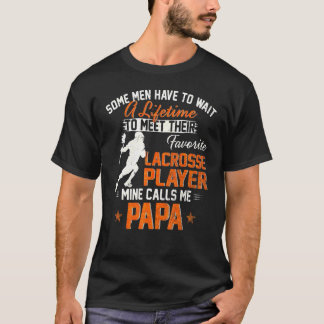 T-shirt Mon Lecteur De Crosse Préféré M'Appelle Papa Lacro