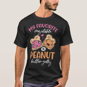 T-shirt Mon légume préféré est le beurre de cacahuète à la