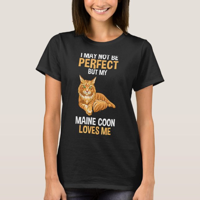 T-shirt Mon Maine Coon M'Aime (Devant)