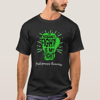T-shirt Mon Maris combat est mon adversaire Gastroparesis