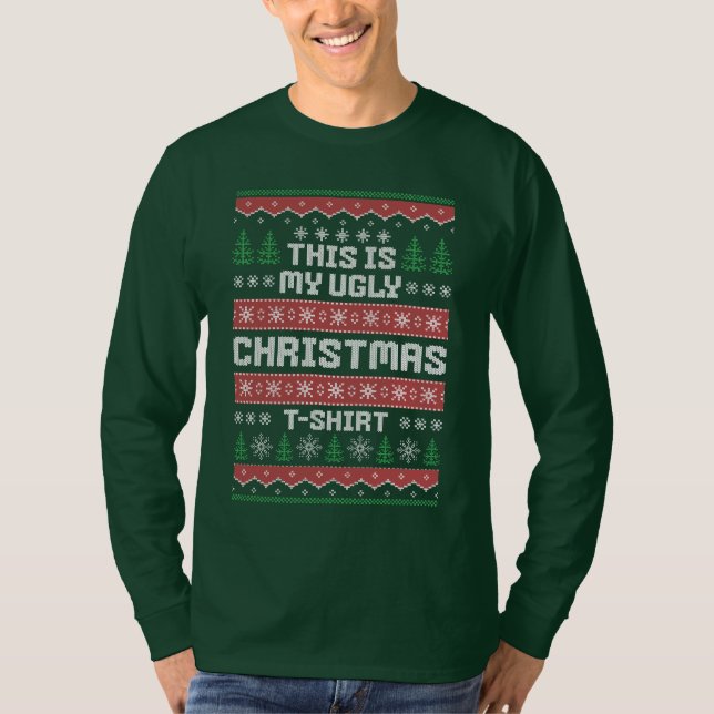 T-shirt Mon mauvais Noël (Devant)