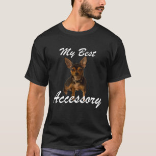 T-shirt Mon meilleur accessoire Chihuahua