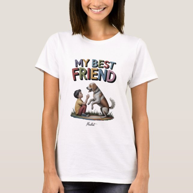 T-shirt Mon meilleur ami (Devant)