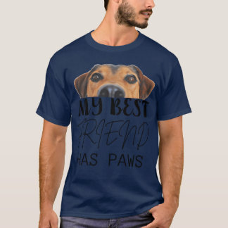 T-shirt Mon meilleur ami a des jambes ami