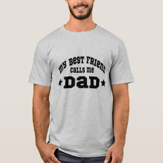 T-shirt Mon Meilleur Ami M'appelle Papa Fête Des Pères Rét