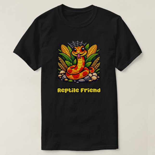 T-shirt Mon meilleur ami reptile Design d'animal unique (Design devant)