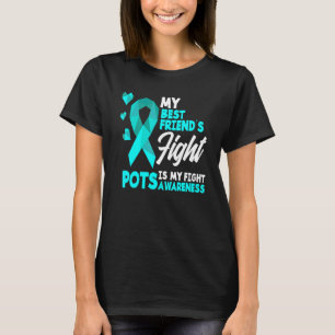 T-shirt Mon meilleur combat d'ami est mon syndrome de pots