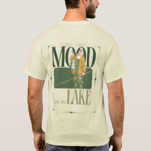 T-shirt Mon meilleur moral vit sur le lac. Pêche grincheus