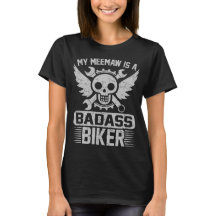 MON MÉMÈME EST UN BADASS BIKER