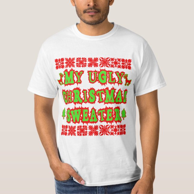 T-SHIRT MON MOT DOUX DE NOËL (Devant)