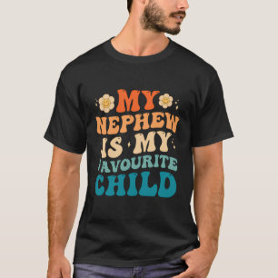 T-shirt Mon neveu Est Mon Enfant Favori Amusant Oncle De F