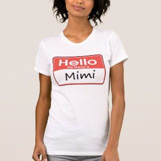 T-shirt Mon nom est Mimi