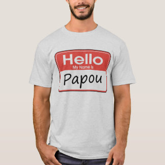 T-shirt Mon nom est Papou