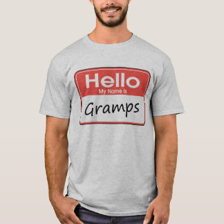 T-shirt Mon nom est papy