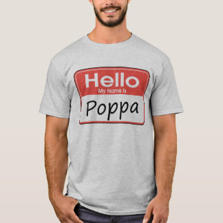 T-shirt Mon nom est pépère